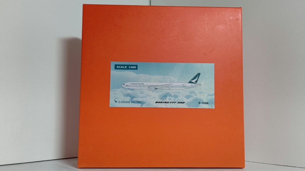 1/400 JC WINGS CATHAY PACIFIC AIRLINES キャセイパシフィック航空 BOEING B777-300 旅客機　②_画像1