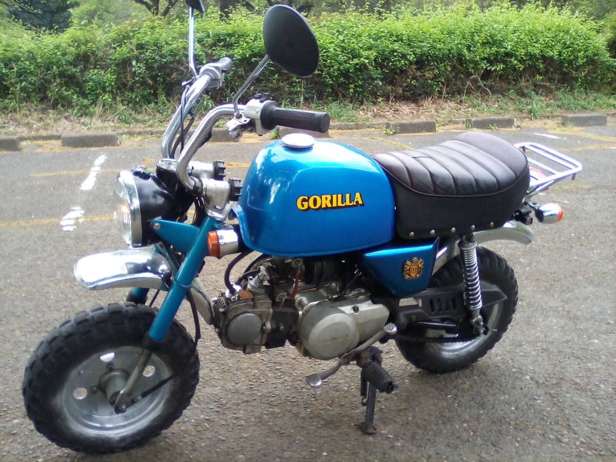 未使用 ゴリラ 5lモンキー二刀流 125cc4速遠心ロータリーミッション