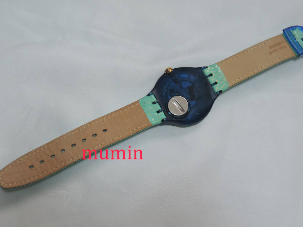 スウォッチ SWATCH スキューバ SCUBA 200 ブルー系 腕時計 ケース付き(リストウォッチ_画像5