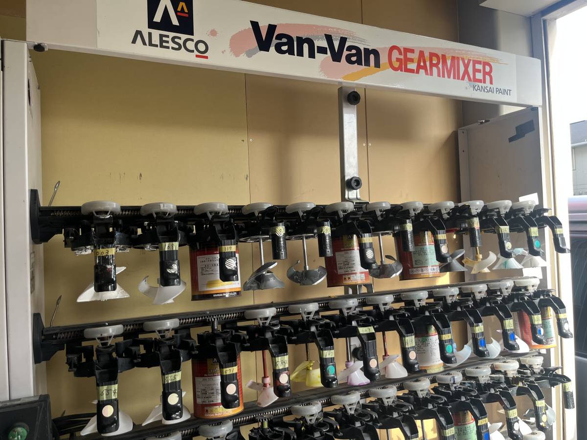 関西ペイント ミキシングマシーン Van-Van GEARMIXER ハイブリッド