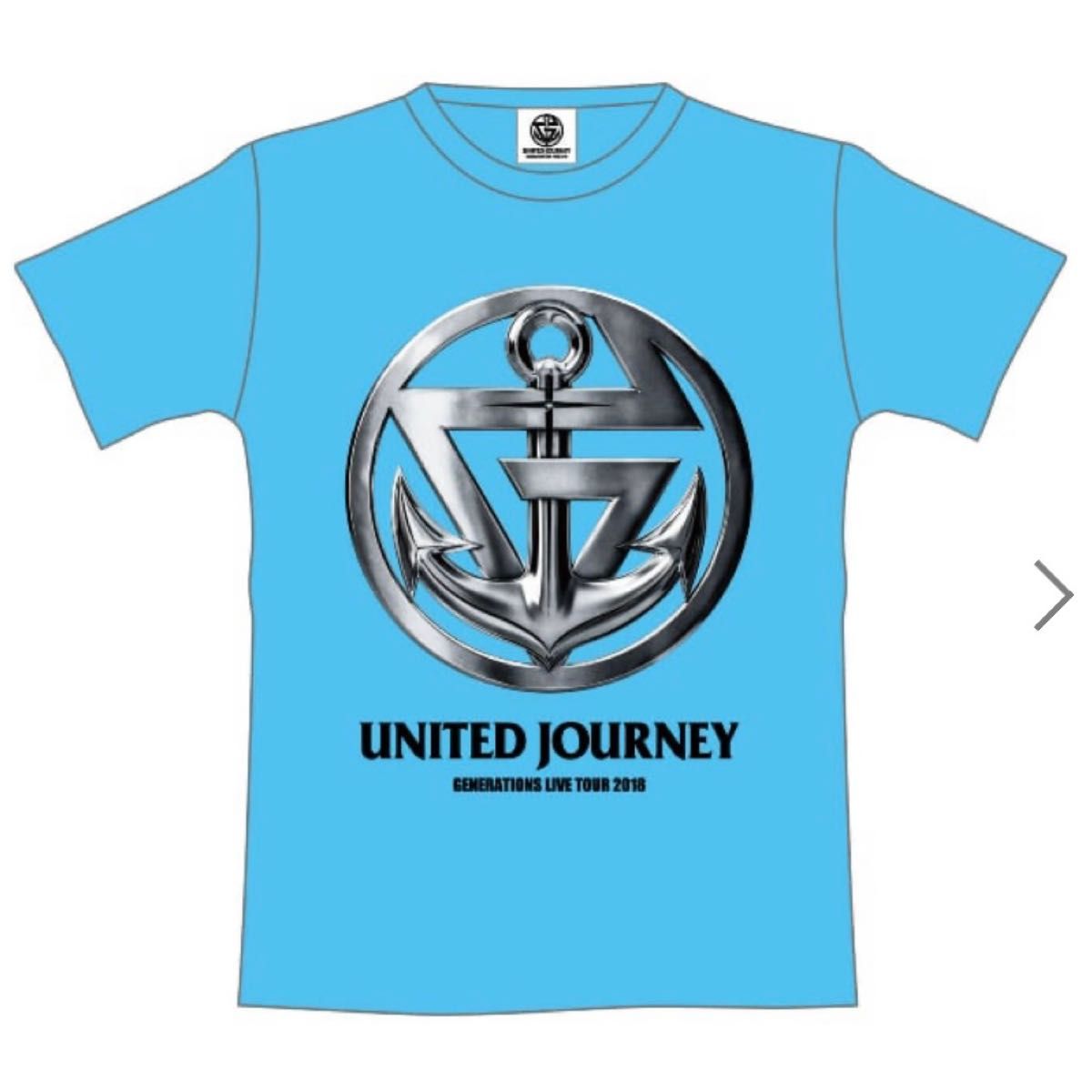 GENERATIONS ジェネ　LIVE TOUR 2018  UNITED JOURNEY ツアーTシャツ