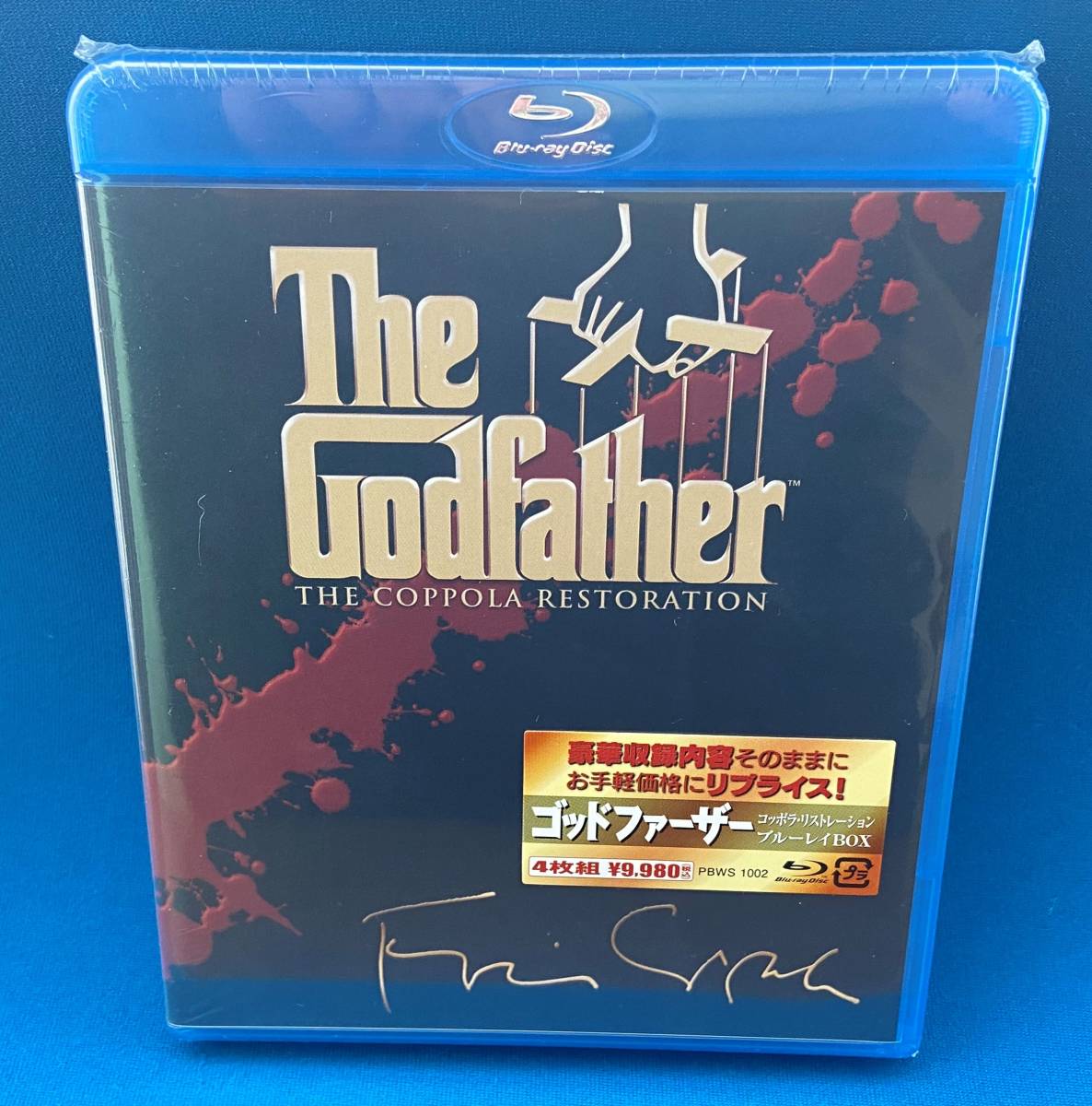 【送料無料】The Godfather THE COPPOLA RESTRATION　Blu-ray BOX　4枚組　新品・未開封_画像1