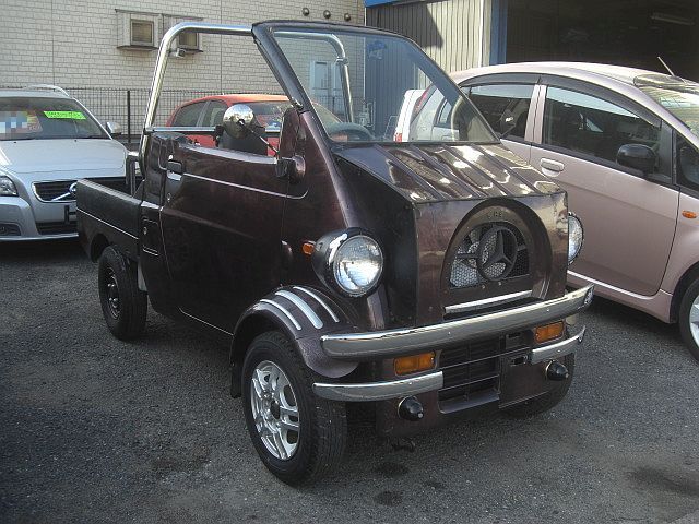小型特殊自動車 ダイハツ ミゼット2ルーフカット 部品取りなどに 丸車