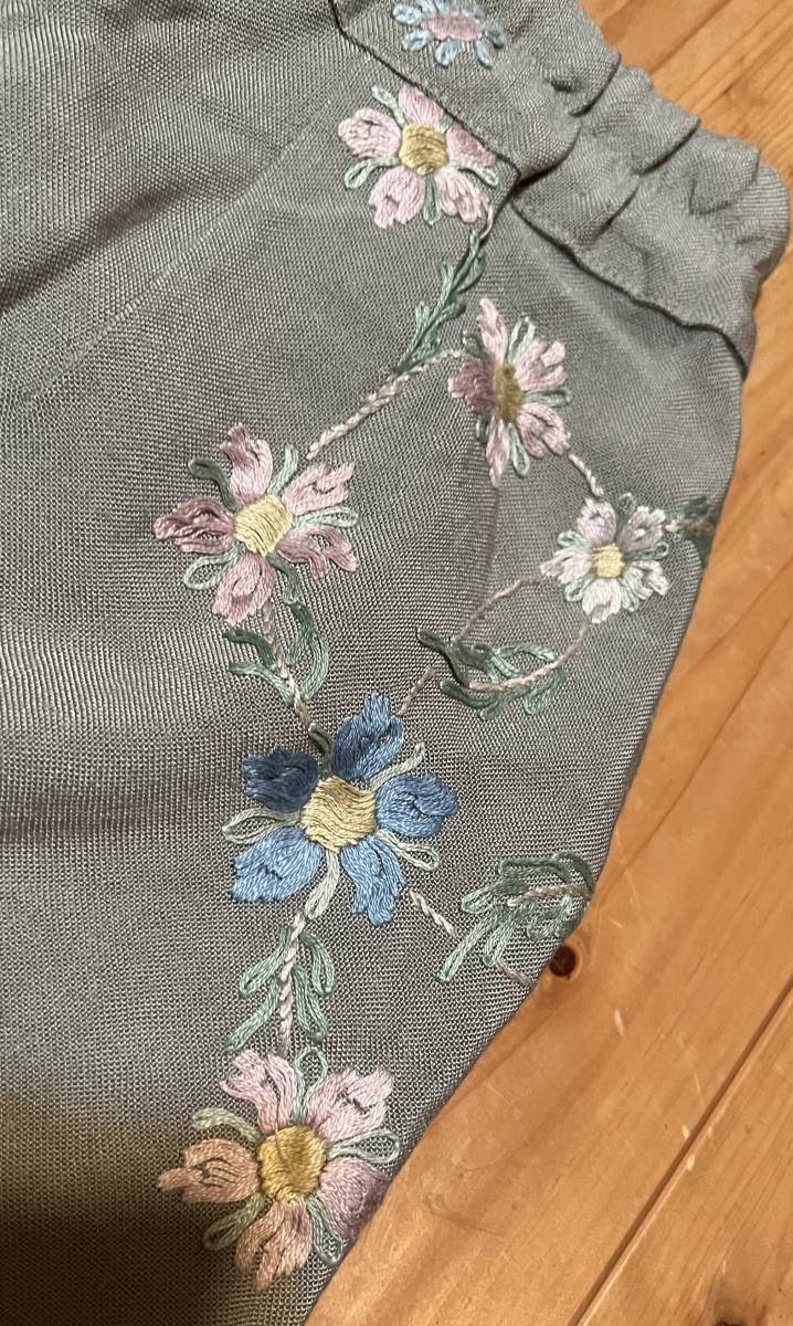 by walid flower linen shorts バイワリッド リネン 麻 ショーツ