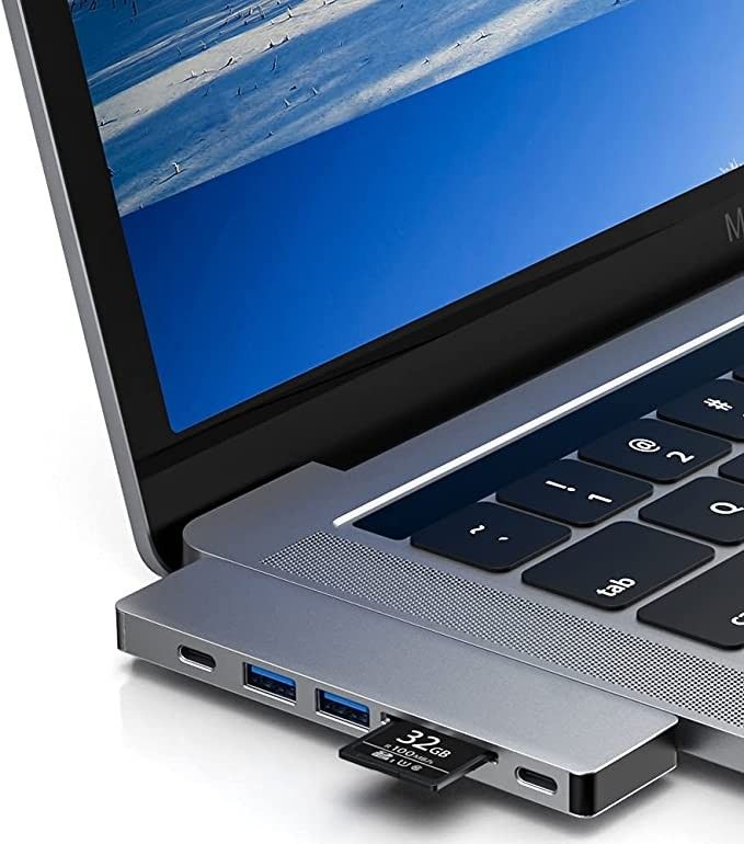 Macbook ハブ Macbook Air Pro ハブ 超軽量　7ポート