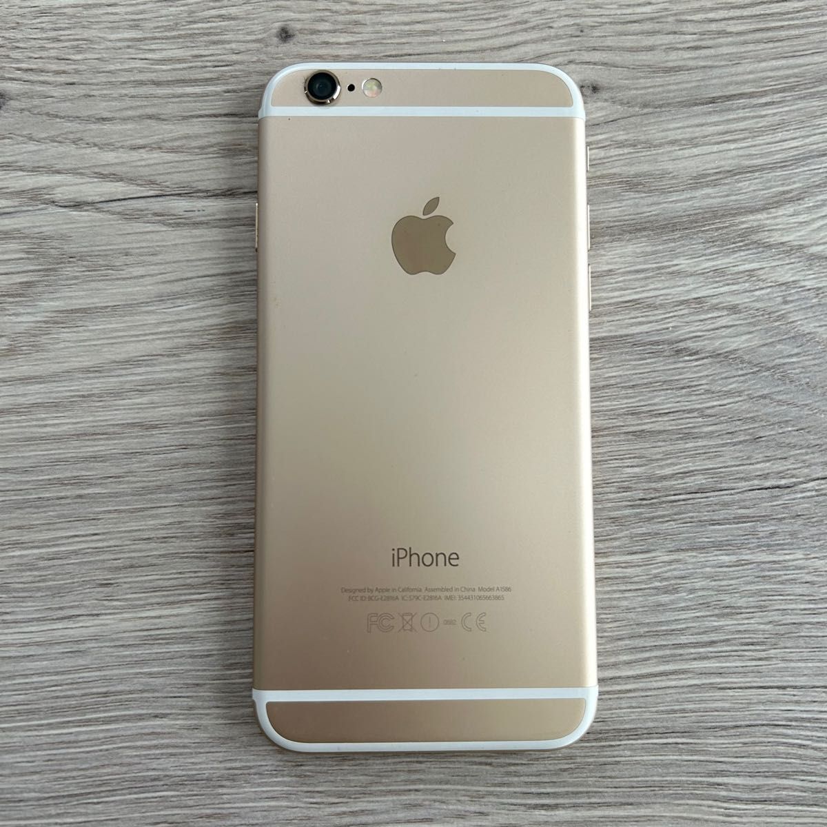 【ガラスフィルム貼付済】ソフトバンク　iPhone6 64GB GOLD