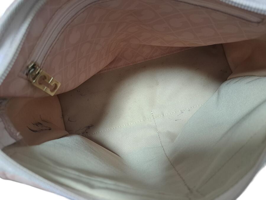  Gherardini сумка на плечо наклонный .. легкий GHERARDINI Logo женский розовый небольшая сумочка [ б/у ]
