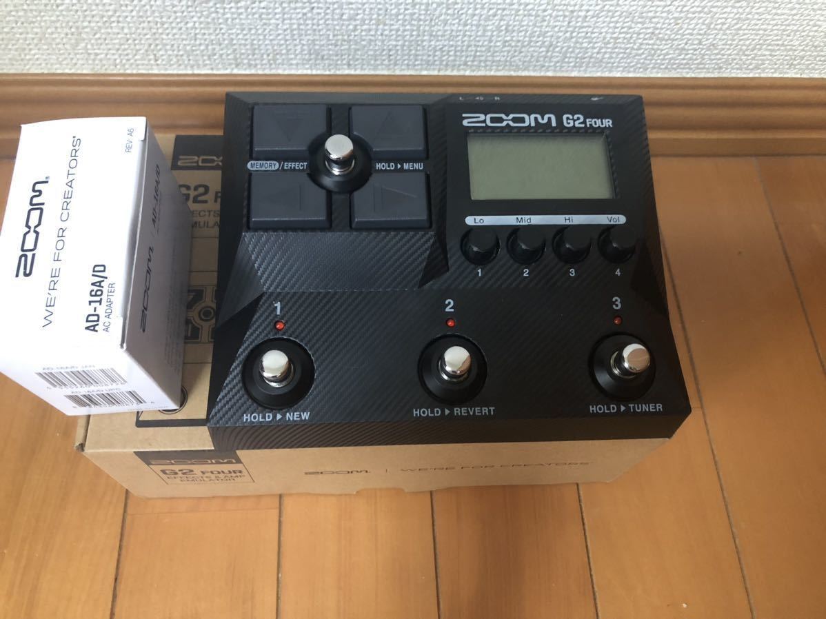 ZOOM G2 Four 中古　超美品