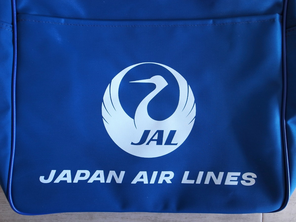 JAL 日本航空 ハワイ就航50周年記念 復刻フライトバッグ／鶴丸 エア