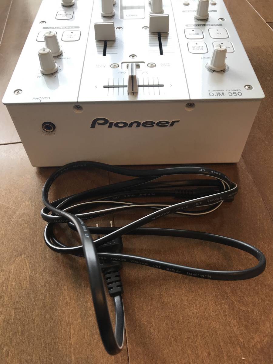  beautiful goods * Pioneer PIONEER*DJM-350-W DJ mixer * white *