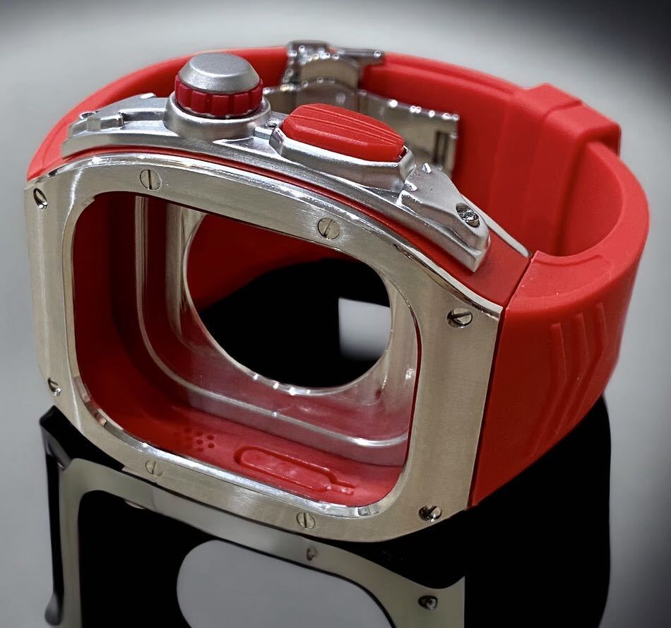 人気激安)(人気激安)49mm 薔薇金 Apple Watch Ultra スクリュー