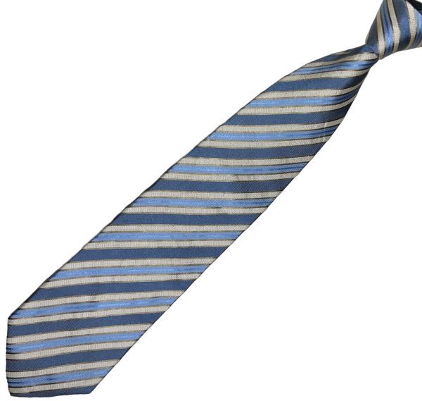 HUGO BOSS necktie stripe pattern USED Hugo Boss reji men taru used t329
