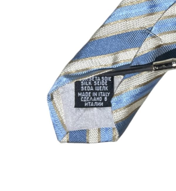 HUGO BOSS necktie stripe pattern USED Hugo Boss reji men taru used t329