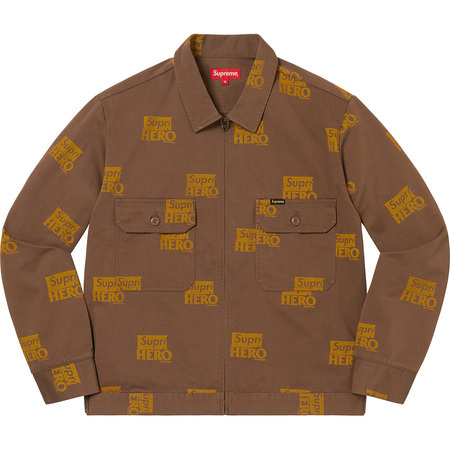 リニューアルオープン　新品本物　Supreme/ANTIHERO Work Jacket brown XL_画像1