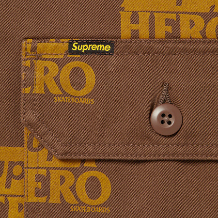 リニューアルオープン　新品本物　Supreme/ANTIHERO Work Jacket brown XL_画像3