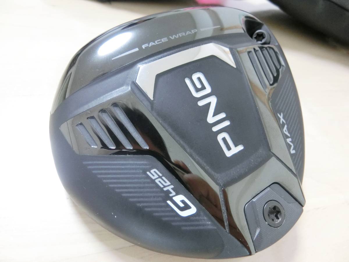 美品 PING G425 MAX 3W ヘッド 14 5度 ヘッドカバー付 日本仕様 即納可