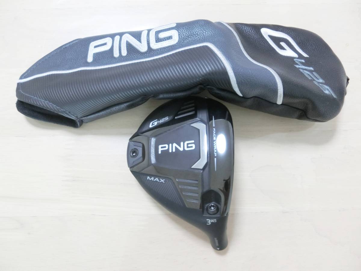美品 PING G425 MAX 3W ヘッド 14.5度 ヘッドカバー付 日本仕様 即納可 送料520円