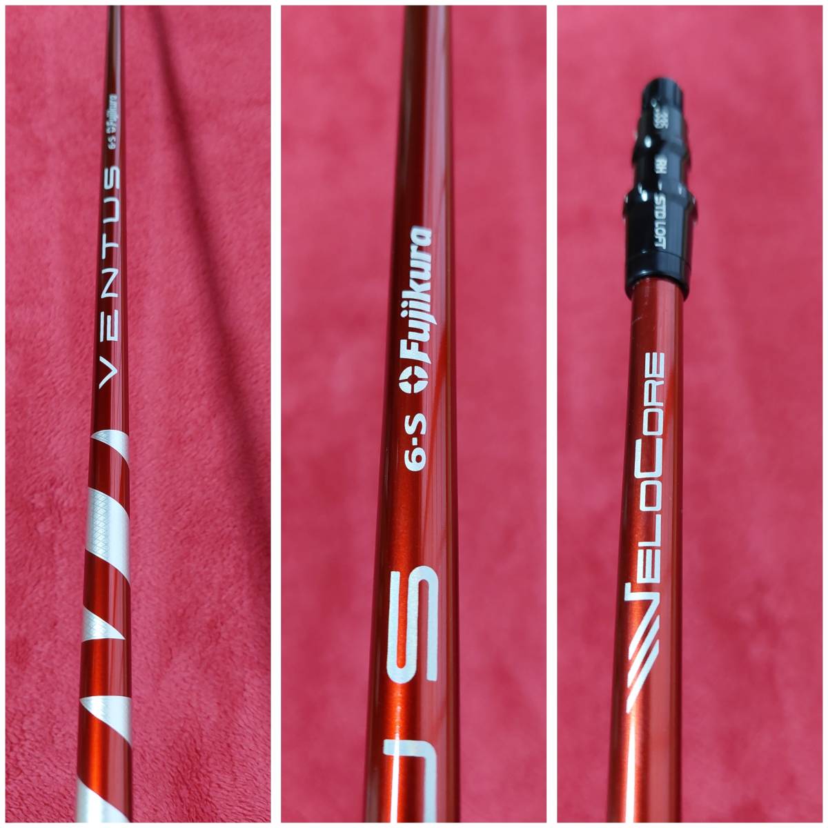 VENTUS RED VELOCORE 6X テーラーメイドスリーブ 1W用 春先取りの e