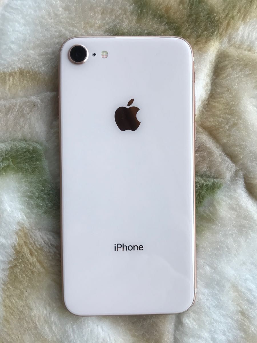 Apple iPhone 8 256GB ピンクゴールド SIMフリー 美品 バッテリー最大容量100%