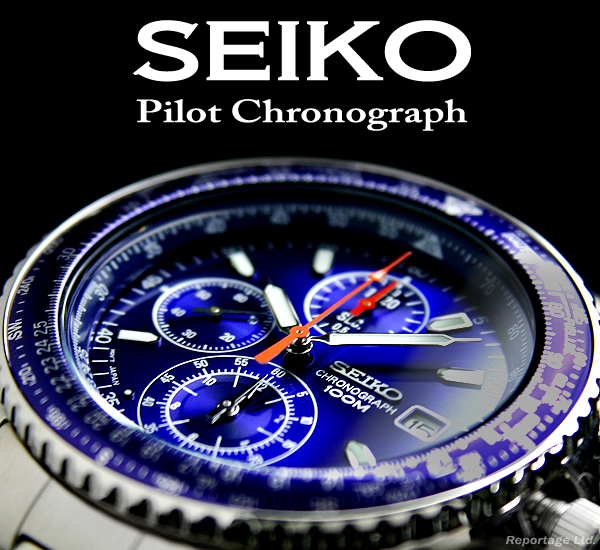 即納最新作 SEIKO - 海外限定逆輸入モデル!セイコー 1/20秒高速クロノ