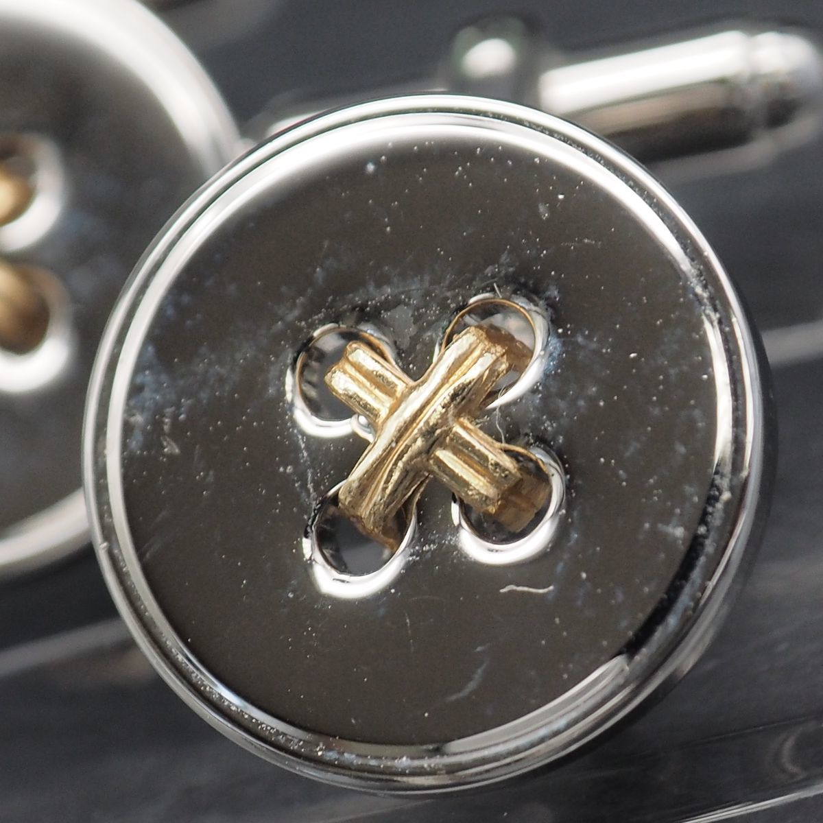 A448 ヴィンテージ WEH 14K&STER刻印 カフスボタン ボタン A448 ヴィンテージ WEH 14K&STER刻印 カフスボタン ボタン
