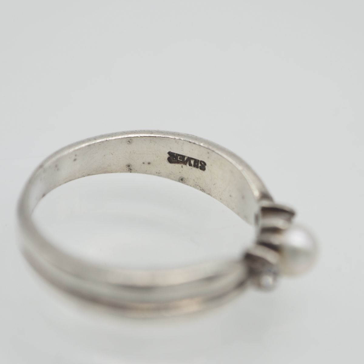 A273 ITAL CHIC イタルシック SILVER刻印 リング 真珠 パール A273 ITAL CHIC イタルシック SILVER刻印 リング 真珠 パール