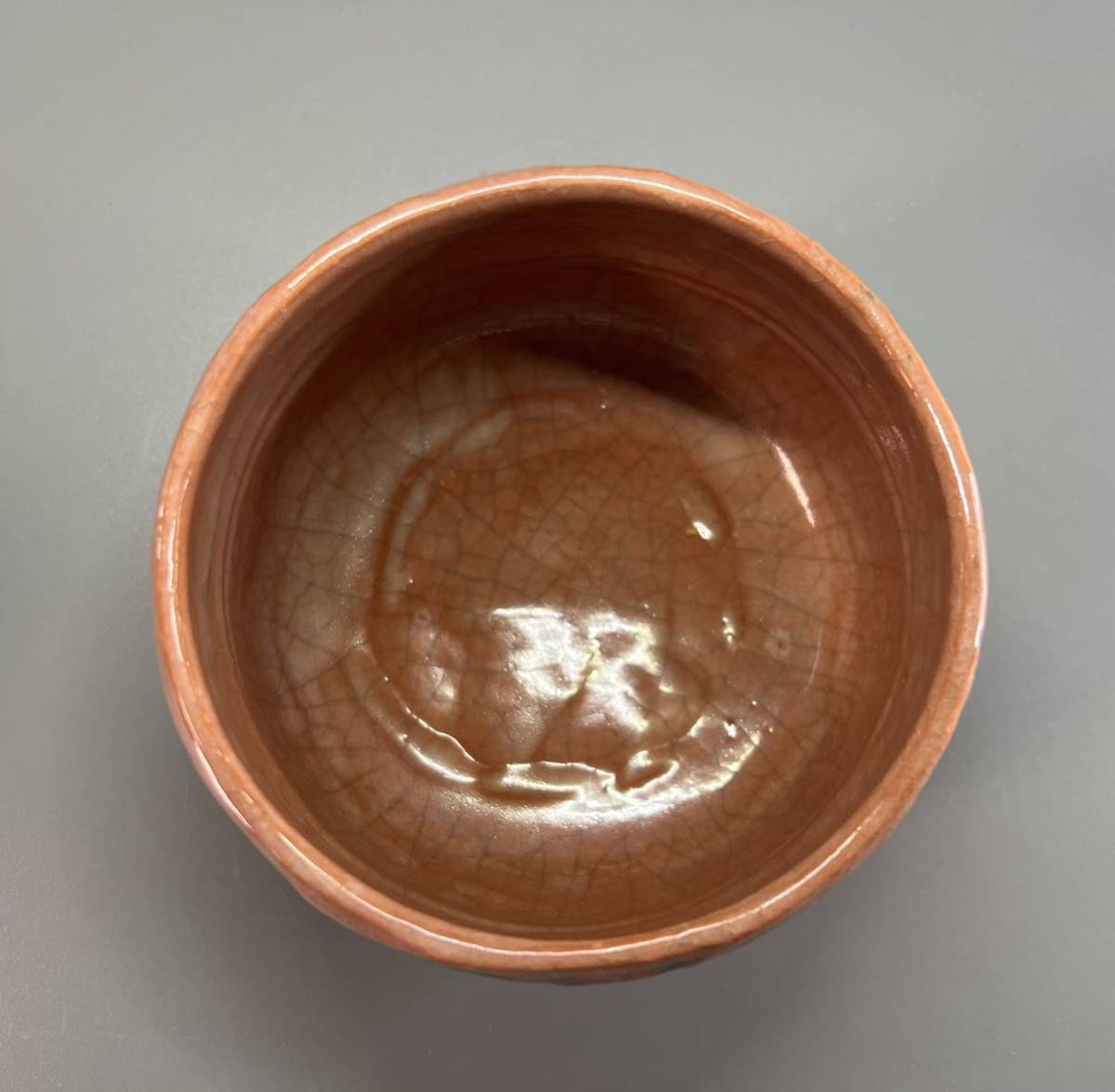 赤楽茶碗 七世 川崎和楽作 grupomadero.com.co