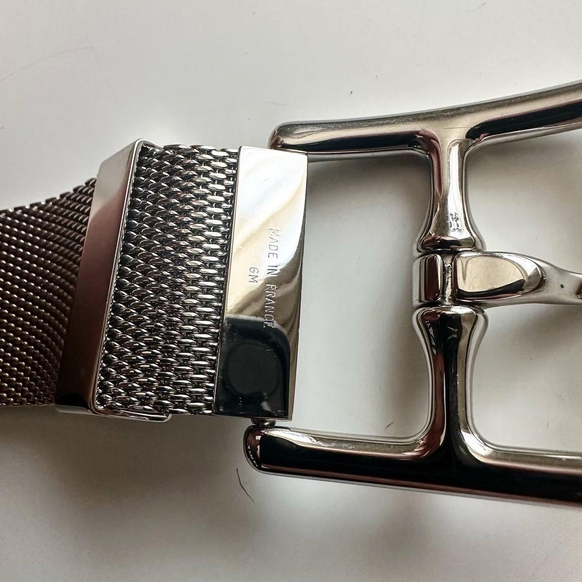 名作 HERMES エルメス Etriviere エトリヴィエール Mesh Belt 名作 HERMES エルメス Etriviere エトリヴィエール Mesh Belt