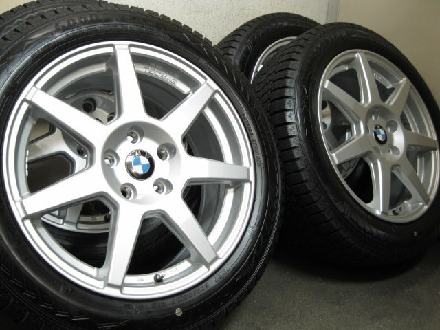 □USED□アルミ付きスタッドレス 205/55R17 4本□BMW F45/F46 2