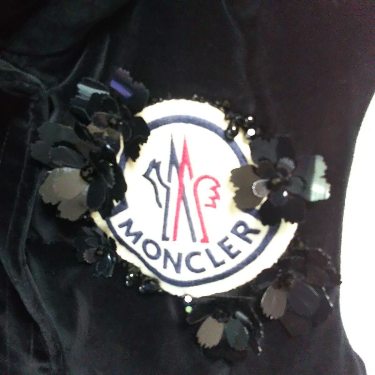 モンクレール シモーネロシャ Jane Gilet ダウンベスト フード モンクレール シモーネロシャ Jane Gilet ダウンベスト フード