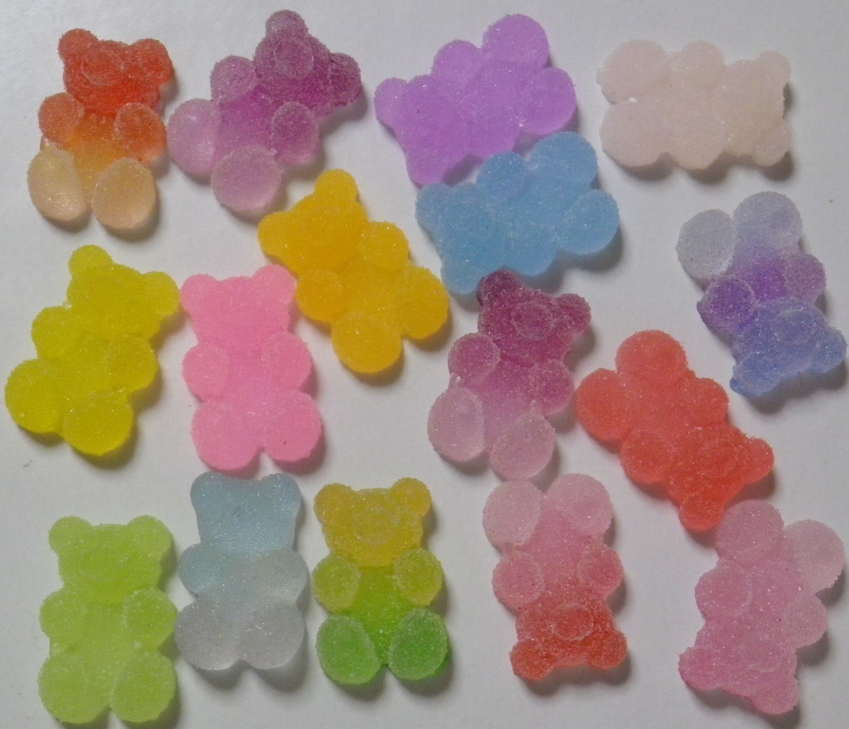 UV resin * ногти # медведь gmi16 шт # конфеты декоративные элементы * сладости 