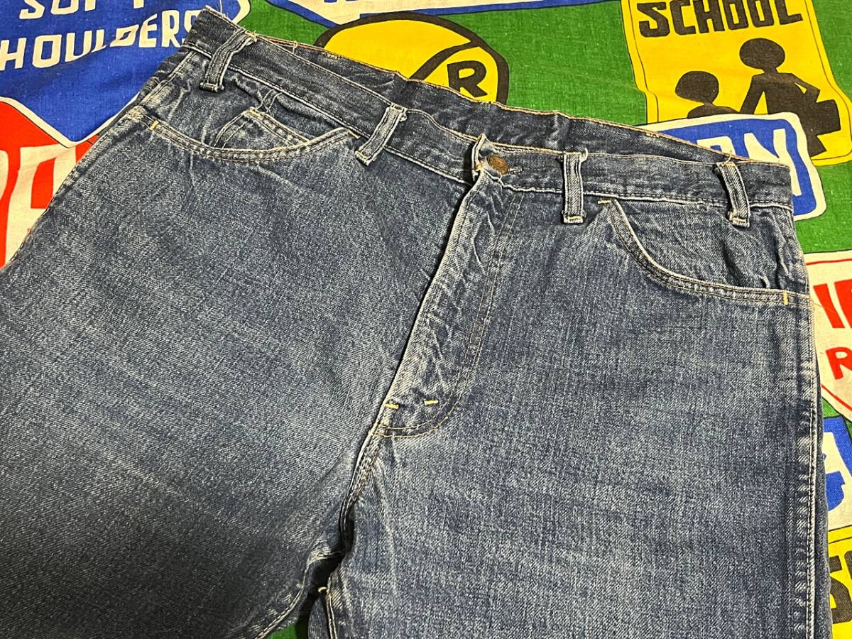 品質は非常に良い ☆希少なモデルの1本でオススメ☆Made in USA製アメリカ製LEVIS606リーバイスビンテージジーンズデニムパンツ60s60年代ビッグETALON42 W35 品質は非常に良い ☆希少なモデルの1本でオススメ☆Made in USA製アメリカ製LEVIS606リーバイスビンテージジーンズデニムパンツ60s60年代ビッグETALON42 W35
