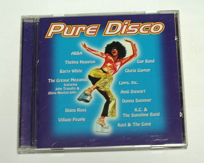 PURE DISCO / John Travolta & Olivia Newton John, Village People, Kool & the Gang, ABBA, Donna Summer, K.C. & The Sunshine Band CD_画像1