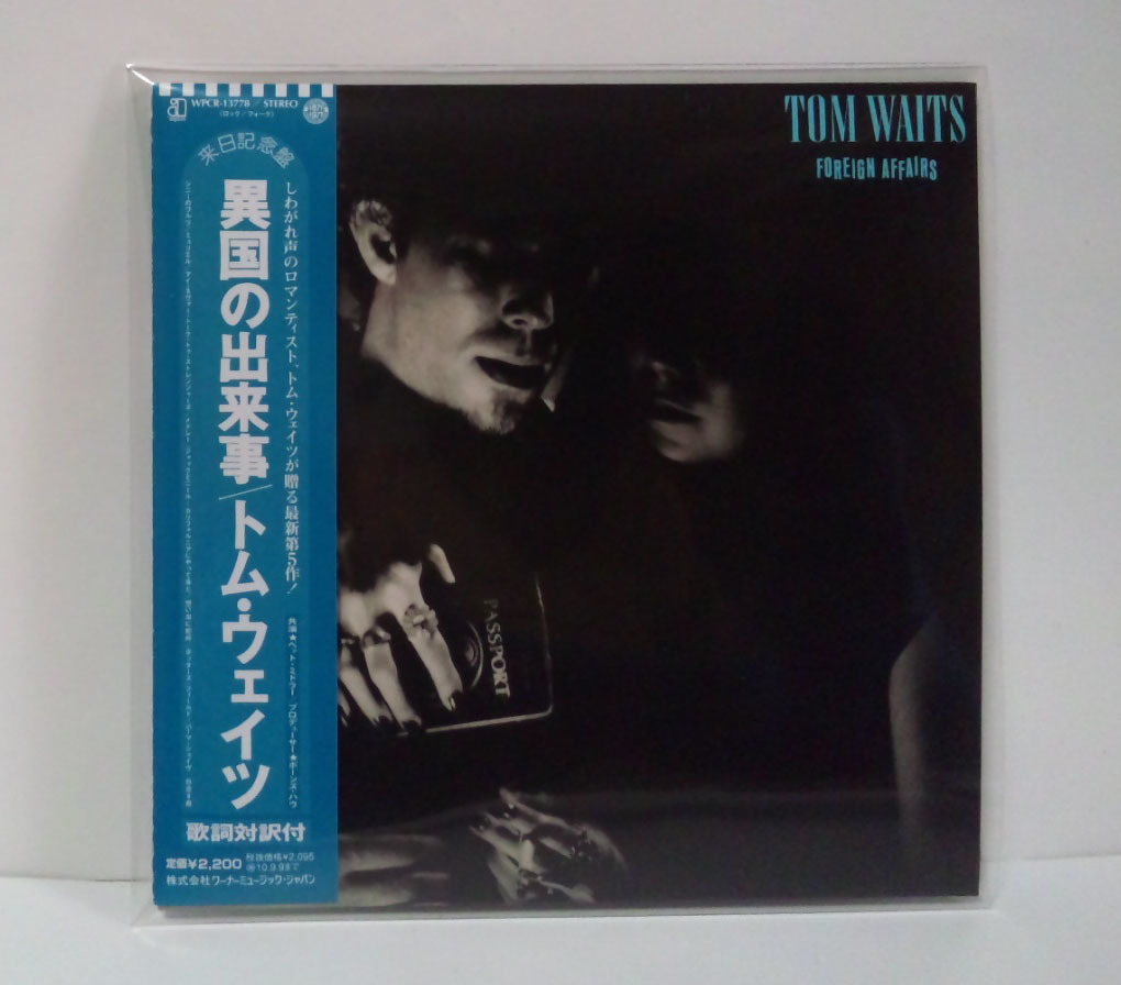 キズあり[2010年デジタルリマスター/紙ジャケット] トム・ウェイツ / 異国の出来事 ● Tom Waits　Foreign Affairs　Paper Sleeve_画像1