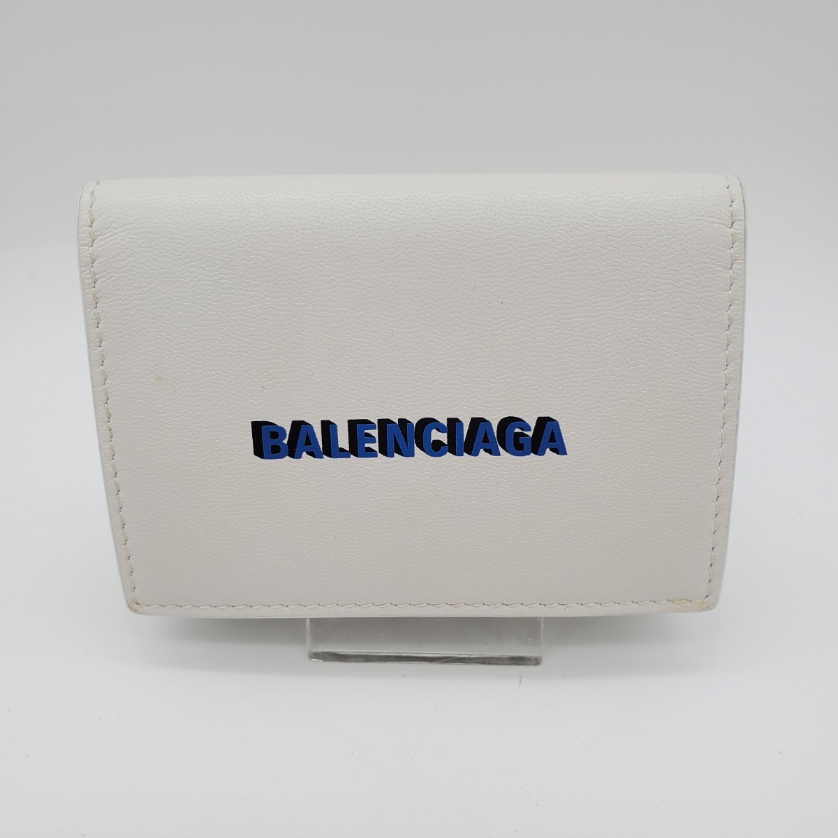 BALENCIAGA バレンシアガ ミニウォレット 折り財布 財布 ホワイト