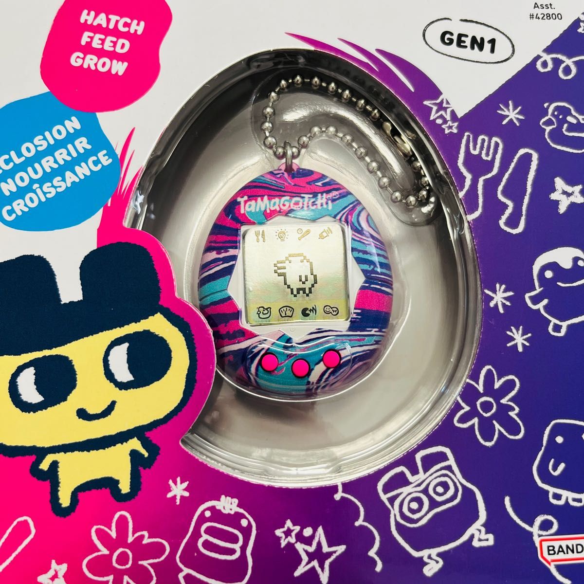 オリジナルたまごっち 海外版 マーブル marble Tamagotchi BANDAI バンダイ たまごっち