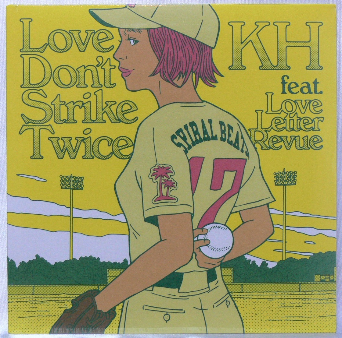 [未使用品][送料無料] KH feat. Love Letter Revue / Love Don't Strike Twice [アナログレコード 7] HF International