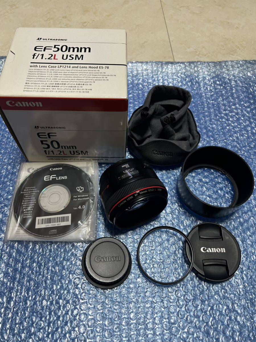 美品 新品購入 Canon EF50mm F1.2L USM キャノン EFマウント フル