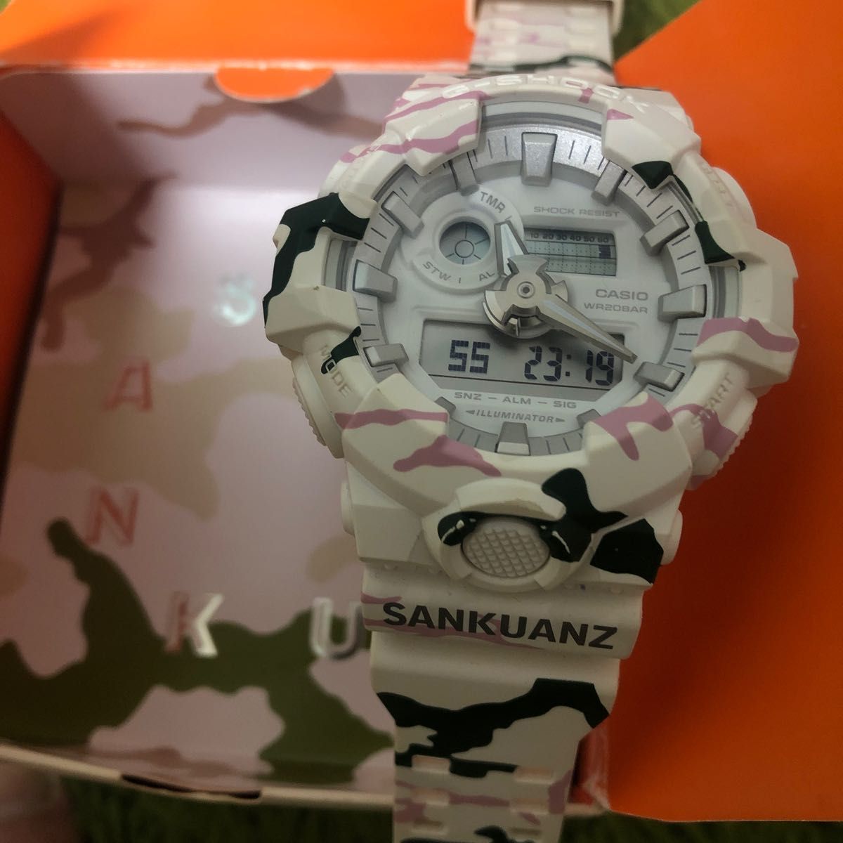 激レアG 限定コラボ 入手困難 G-Shock x SANKUANZ Limited GA700SKZ-7A 