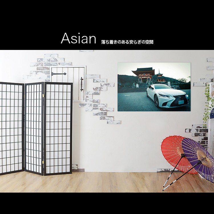 レクサス LS500 500h 日本製 アートボード/アートパネル artmart アートマート 絵画 写真 アルミフレーム_画像3