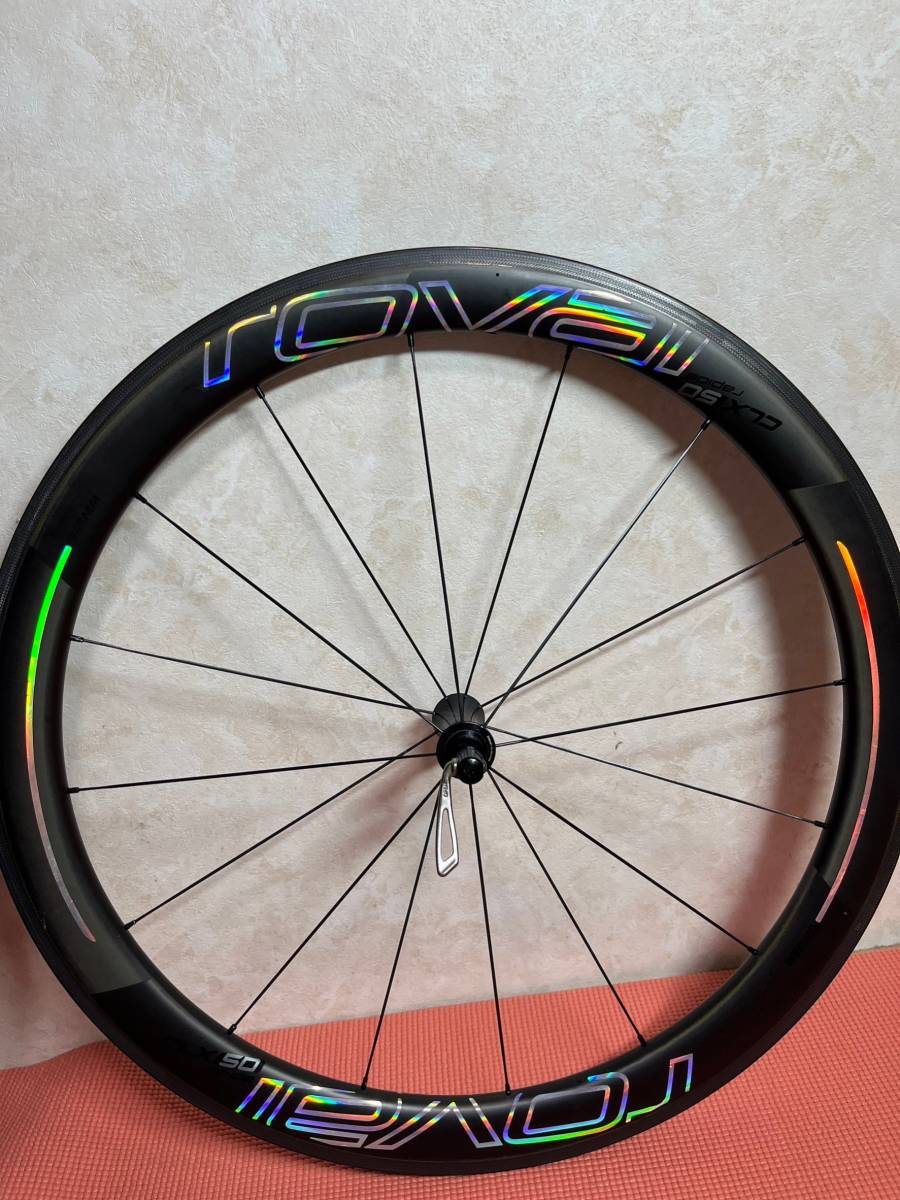 ROVAL RAPIDE CLX 50」 カーボン ホイール ホログラムデカール