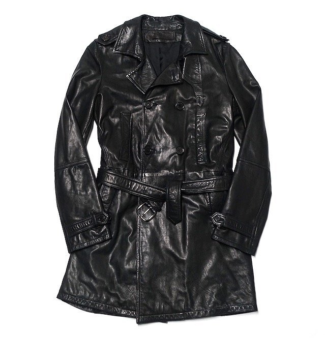 定価30万 美品 NeIL BarreTT ニールバレット ラムレザー トレンチ