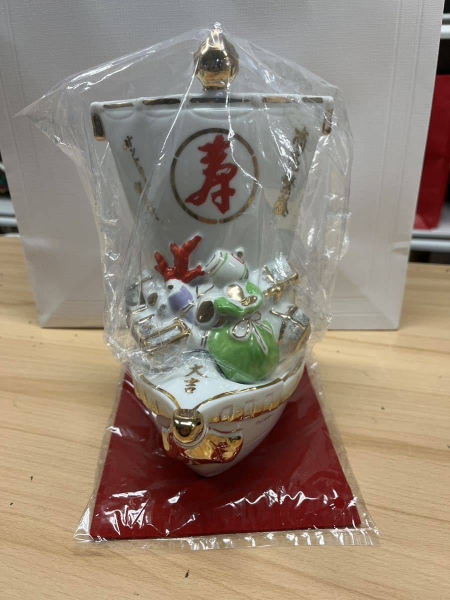 古酒 サントリー 山崎 ピュアモルトウィスキ「宝船型ボトル」 www