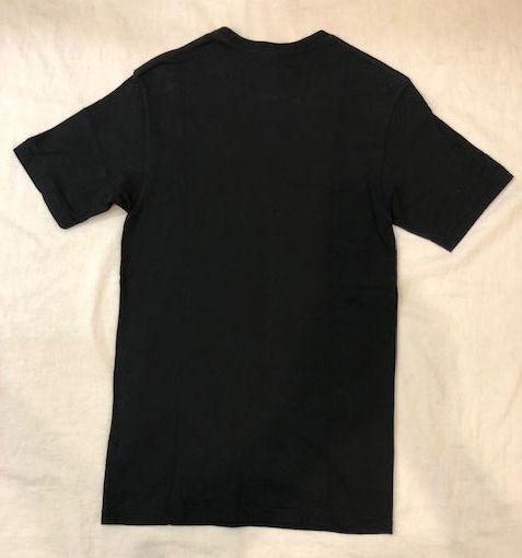 送料185円 NGAP ジップ ポケット付き クルーネック Tシャツ 無地 黒 XL 日本製 アンダーカバー SKOLOCT UNDERCOVER_画像4