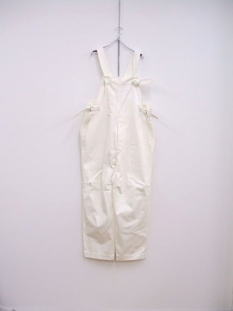 blurhms ROOTSTOCK Chino Salvage Overalls 定価46200円 オーバーオール オフホワイト メンズ ブラームス 2-0804M F89191