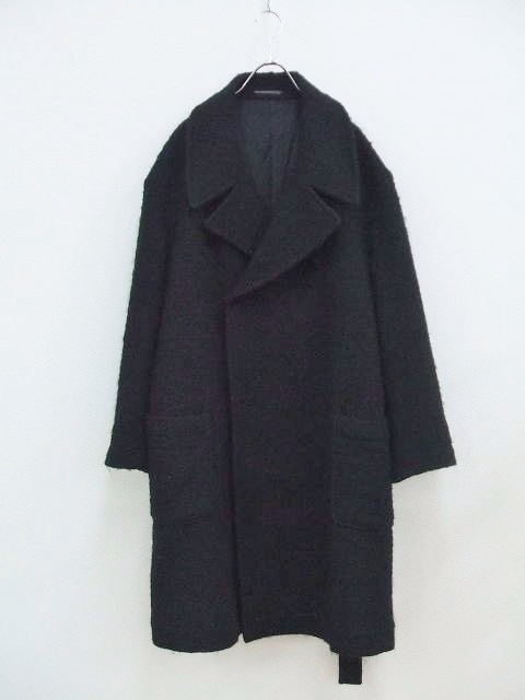 Yohji Yamamoto HQ-C06-114 WOOL COAT WITH BELT ジプシー期 ウール ロングコート サイズ2 コート ヨウジヤマモト 0-1007T F80236