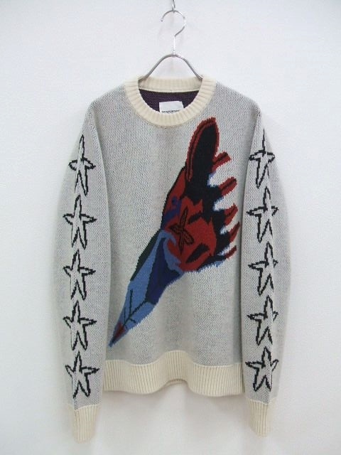 格安SALEスタート! crew TheSoloist MIYASHITA TAKAHIRO neck 185478 1-1110T タカヒロミヤシタザソロイスト アイボリー ニット 0003AW16 sweater rocket Mサイズ 格安SALEスタート! crew TheSoloist MIYASHITA TAKAHIRO neck 185478 1-1110T タカヒロミヤシタザソロイスト アイボリー ニット 0003AW16 sweater rocket Mサイズ