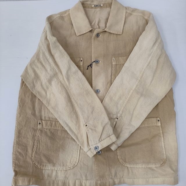 AURALEE 新品タグ付 22SS WASHI DUCK CANVAS BLOUSON 定価70400円