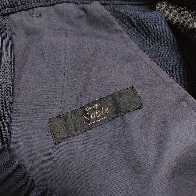 Spick and Span Noble ワイドパンツ サイズ38 パンツ ネイビー レディース スピック＆スパン ノーブル 3-0311M 211076_画像3