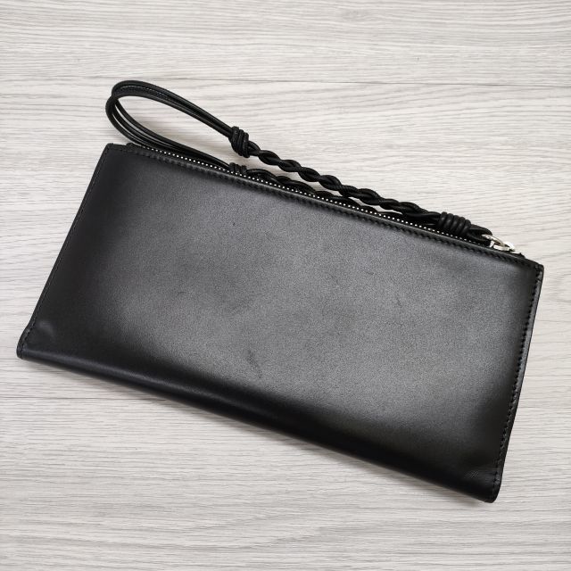 JIL SANDER TANGLE タングル ジップ ファスナー 小銭入れあり レザー